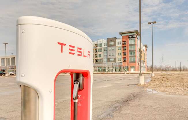 Electric Car Telsa Charging Stations