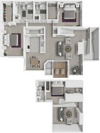 3 beds, 2.5 baths, 1,725 sqft, $2,080