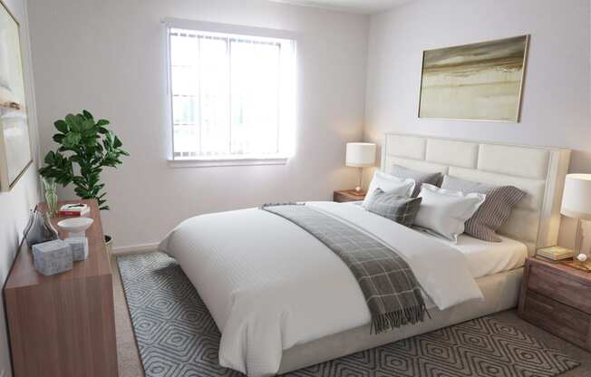 Second Bedroom in Spruce Layout at Thornridge Apartments, Grand Blanc