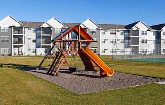A playground at Cypress Court, St Cloud Minnesota