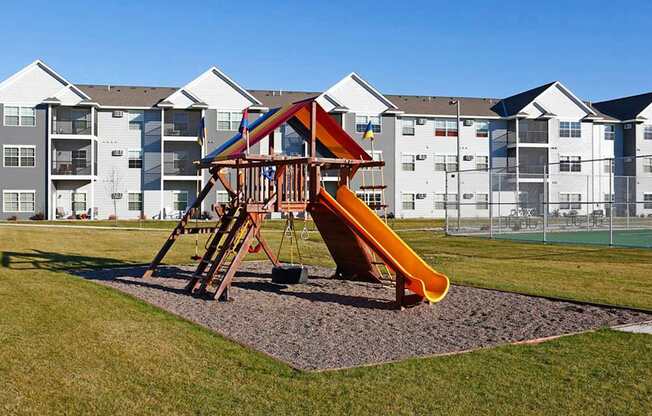 A playground at Cypress Court, St Cloud Minnesota