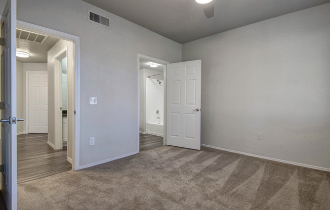 Bedroom with Bathroom | Townhomes in Scottsdale | The Catherine Townhomes in Scottsdale