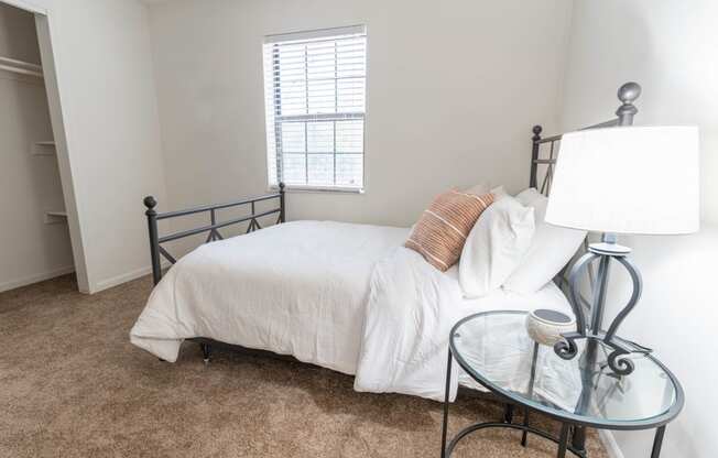 Cozy Bedroom at Sandstone Court Apartments, Greenwood, Indiana
