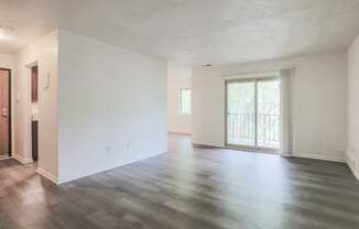 Living room at Muskegon Apartments | Lake Forest Apartments in Muskegon, MI