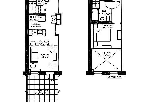 1 bed, 1 bath, $5,400, Unit G2