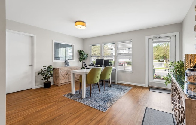 Leasing office at Lofts of Wilmington, Wilmington, NC