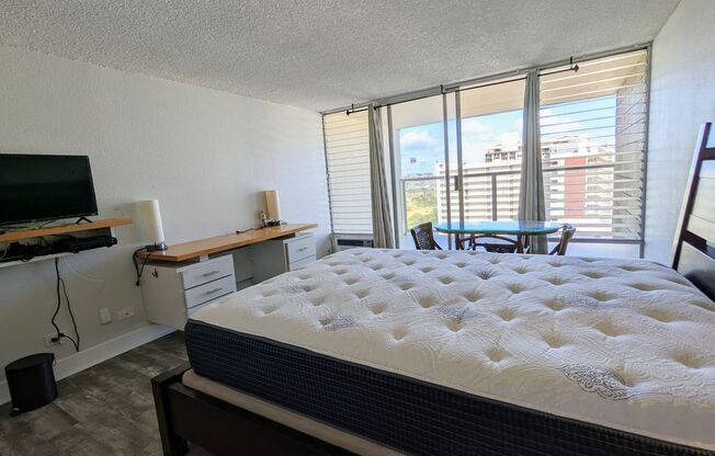Partially Furnished Studio with 1-Bath at Island Colony, NO PARKING