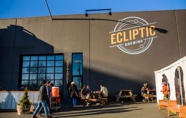 Google says it's a 1 minute walk, but we think it's closer.