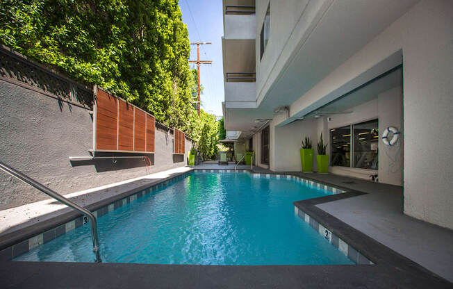 Pool View at Toluca Lofts, Toluca Lake, CA