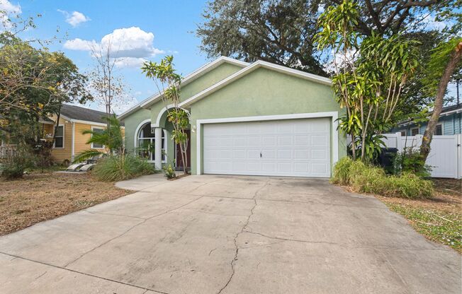 Updated Home in Tampa Heights