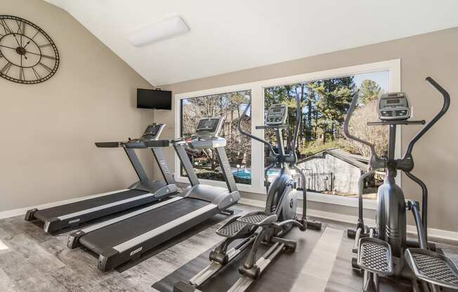 Fitness Center at Poplar Place in Carrboro, NC