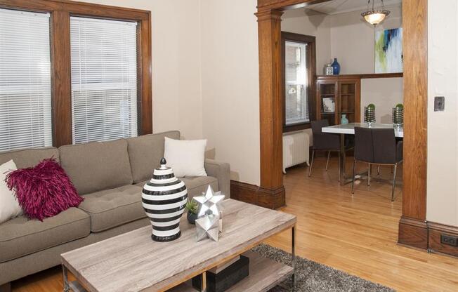 Breton Apartments in Minneapolis, MN Living Room