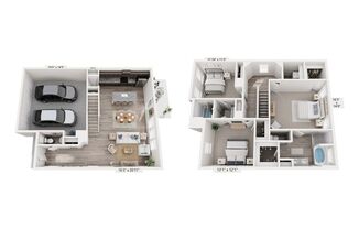 3 beds, 2.5 baths, 1,830 sqft, $2,390