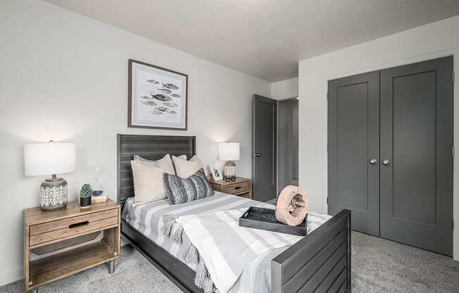 Spare bedroom at Banner Hill, Utah, 84065