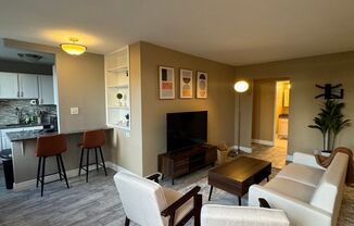 Furnished 1 bedroom 1 bathroom apartment