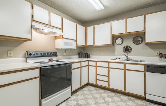 Traditional style floorplan at fountain glen apartments