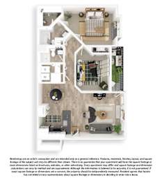 2 beds, 2 baths, 928 sqft, $1,537