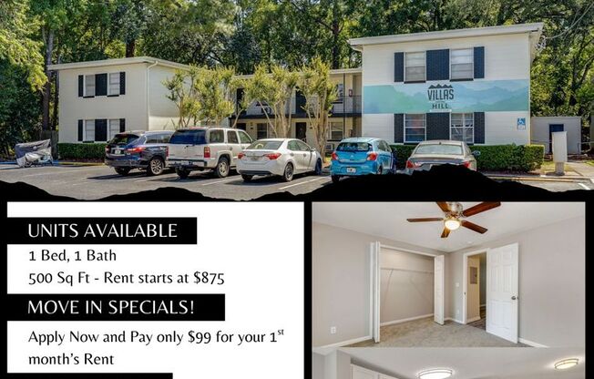 Villas on the Hill – Move In Special Available!
