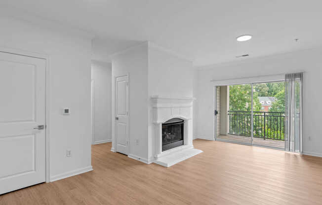 Living Room with Hard Surface Flooring