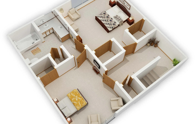 2 beds, 1.5 baths, 1,214 sqft, $1,950