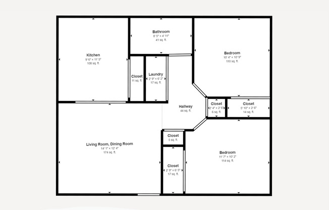 2Bed/1Bath Ground Floor Apartment in Apache Junction! Ready for Immediate Move-In! -- SECOND CHANCE RENTAL!