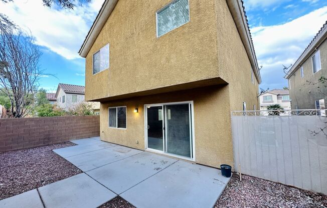 Rhodes Ranch guard gated golf course community home with a bedroom & full bath downstairs!