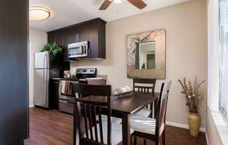 Kitchen at Navajo Bluffs Apartments