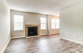 Summit Station at Duluth, Duluth, GA, Apartment_living spacious room with fire place