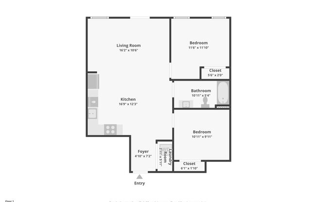 2 beds, 1 bath, 885 sqft, $2,850, Unit APT 303