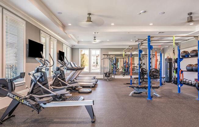 Fitness Center at The Oasis at Crosstown, Orlando, Florida