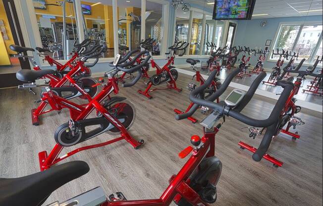 Take a spin in the Fitness Studio