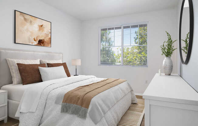 Bedroom with Hard Surface Flooring