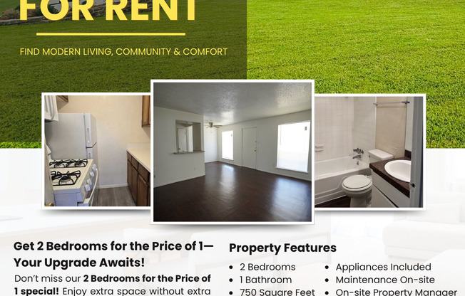 April Move-In Deals at King Square!