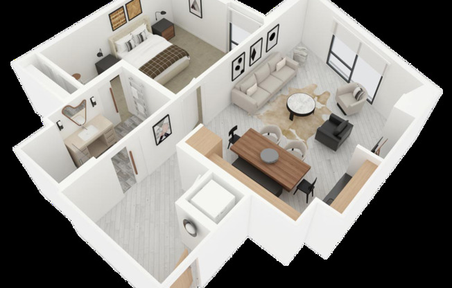 1 bed, 1 bath, 830 sqft, $3,755, Unit 1911