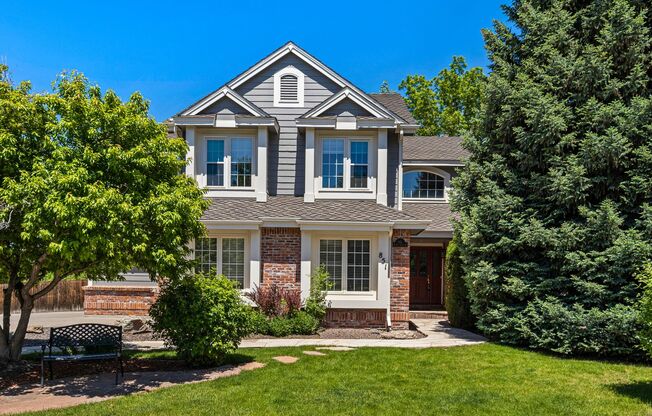 Executive home in Littleton next to Horseshoe Park