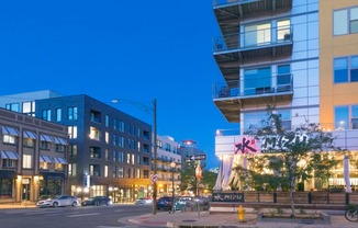 Neighborhood restaurants, pubs, and shops are all right within reach at Modera LoHi