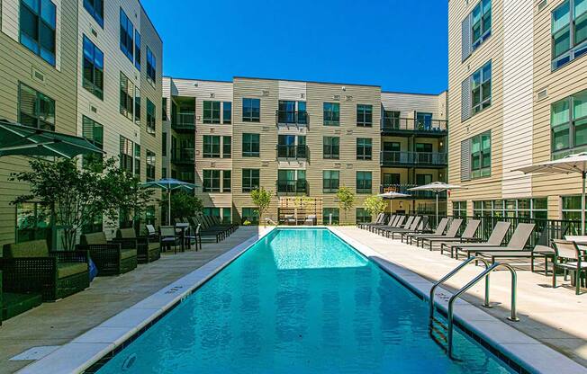 Invigorating Swimming Pool at Centro Arlington, Arlington, VA