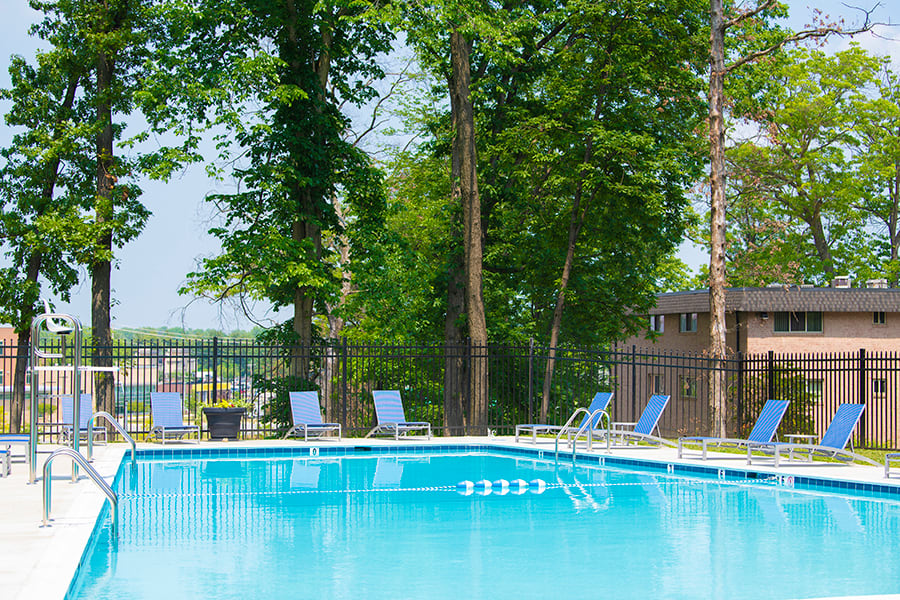 Resort Inspired Pool with Sundeck
