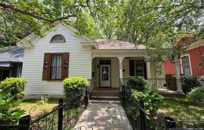 Incredible 3BD, 2BA Furnished Historic Home in Raleigh with Custom Fixtures a Walk from Premium Amenities