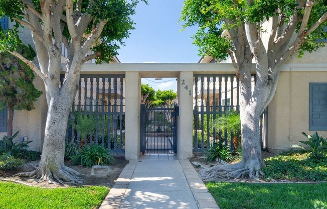 Gated Community at Lido Apartments - 241 Avocado St, Costa Mesa, California