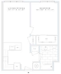 1 bed, 1 bath, 724 sqft, $2,250