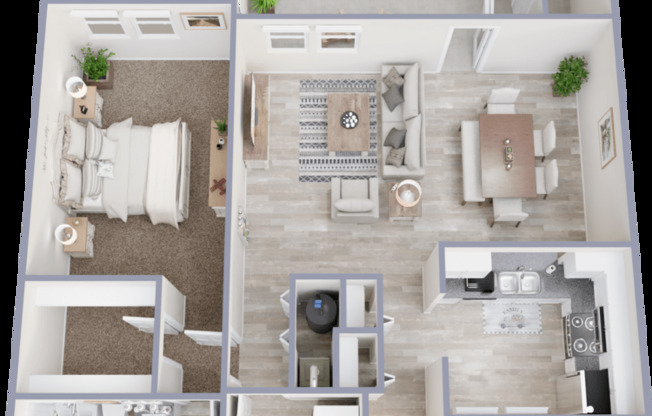 1 bed, 1 bath, 933 sqft, $1,440