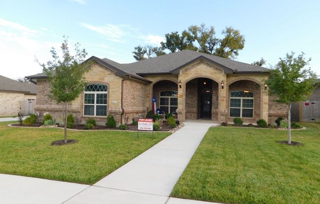 Beautiful 3 bedroom, 2.5 bath, 3 car garage home with garage door openers, fireplace, privacy fenced yard and covered patio.