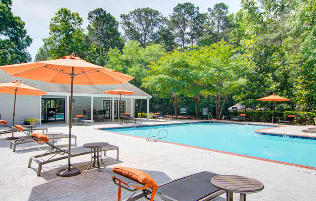 Place at Midway Douglasville GA apartments photo of  resort style pool