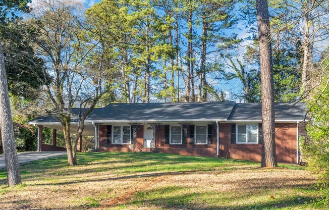 Nice brick home available in a great location.