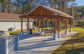 Covered Picnic Area at Parks at Utoy Creek Apartments in Atlanta, GA