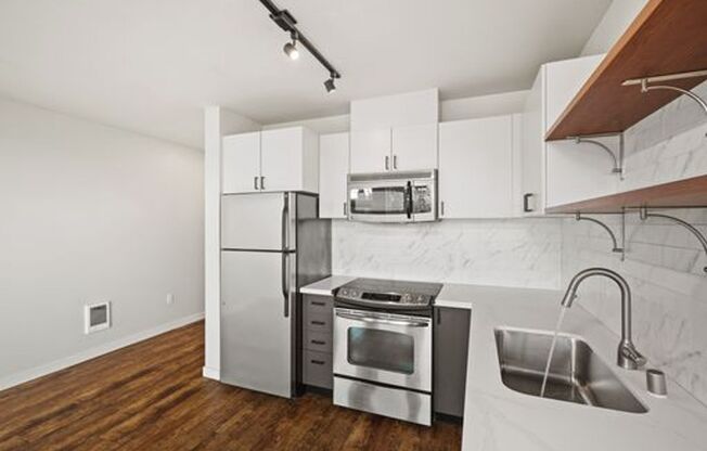 Studio, 1 bath, 518 sqft, $2,450, Unit 404