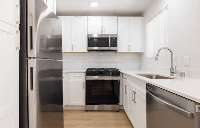 Kitchen with Stainless Steel Appliances