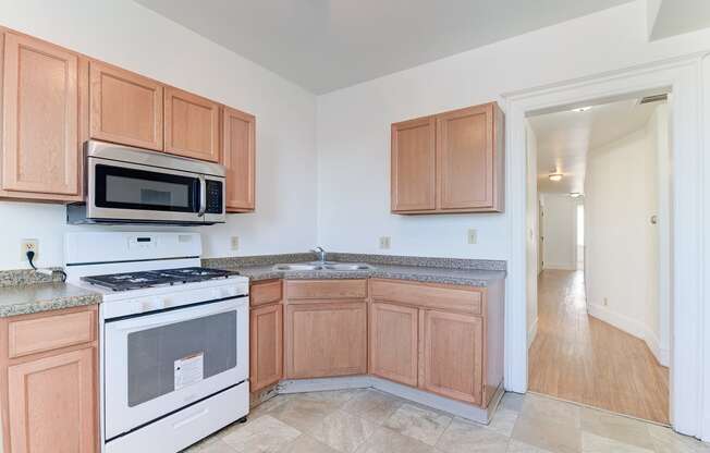 Spacious Kitchen at Johnson Legacy Apartments, Milwaukee, WI