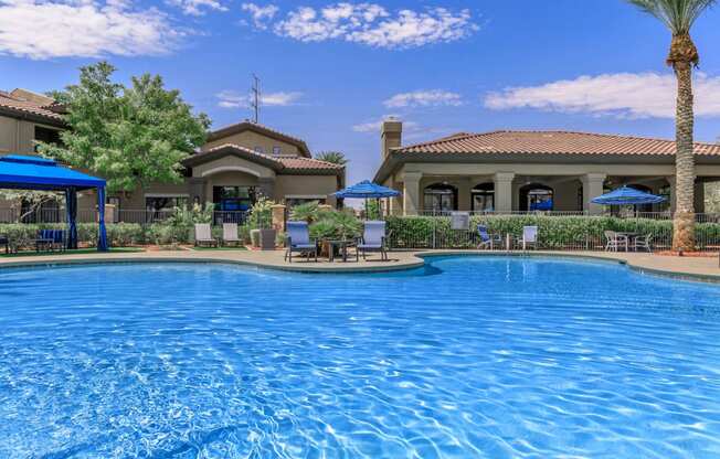 Swimming pool view 1 at The Cantera by Picerne, Nevada